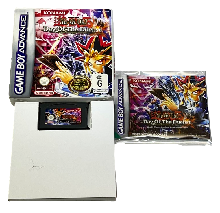 Yu Gi Oh Day of the Duelist Nintendo Gameboy Advance GBA *Complete* Boxed (Preowned)