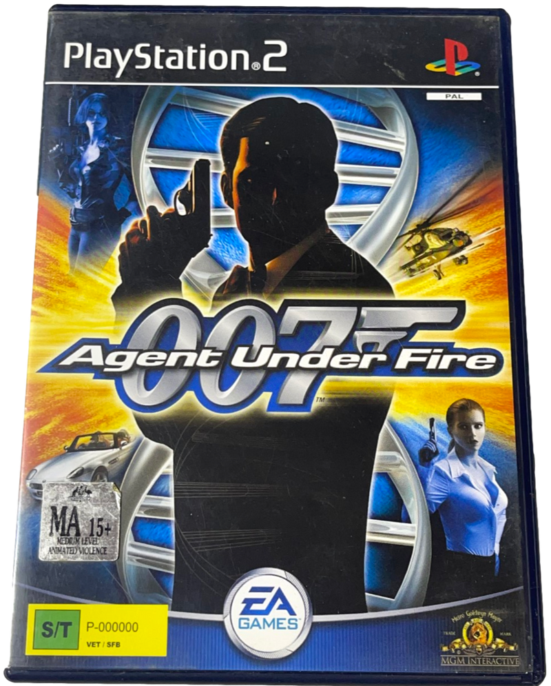 007 Agent Under Fire PS2 PAL *Complete*(Preowned)