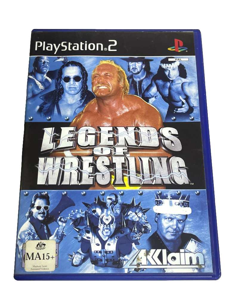 Legends of Wrestling PS2 PAL *Complete* (Preowned)