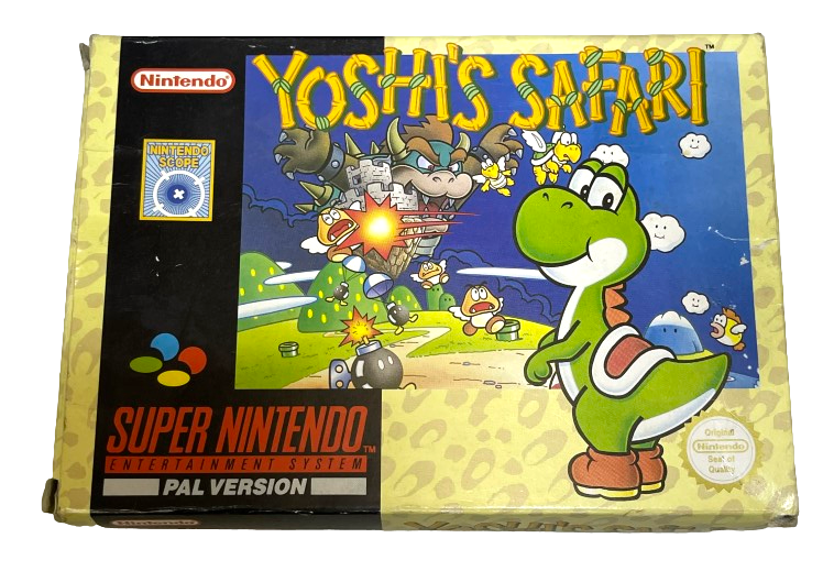 Yoshi's Safari Nintendo SNES Boxed PAL *Complete* (Preowned)