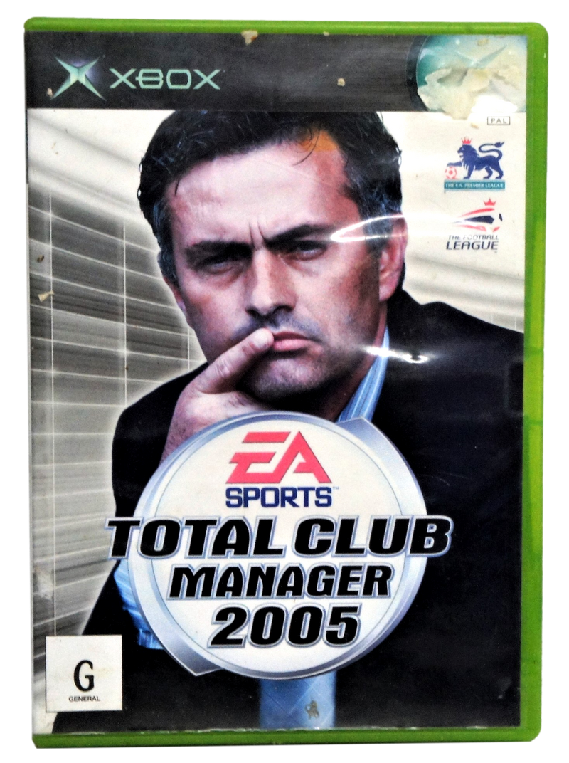 Total Club Manager 2005 Xbox Original PAL *No manual* (Pre-Owned)