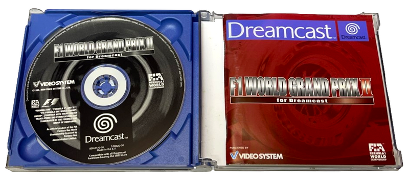 F-1 World Grand Prix II Sega Dreamcast PAL *Complete* (Preowned)
