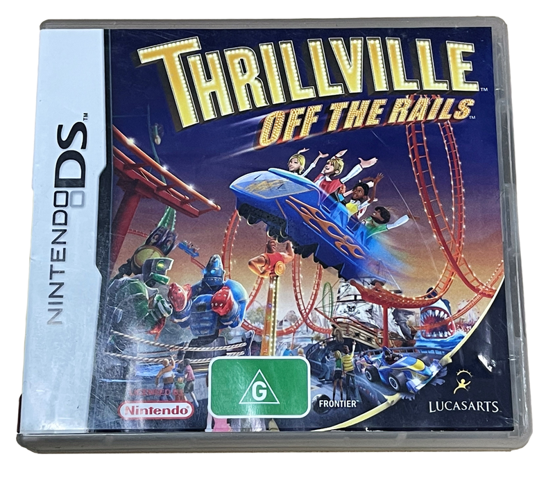 Thrillvile Off The Rails Nintendo DS 2DS 3DS Game *No Manual* (PreOwned) - Games We Played