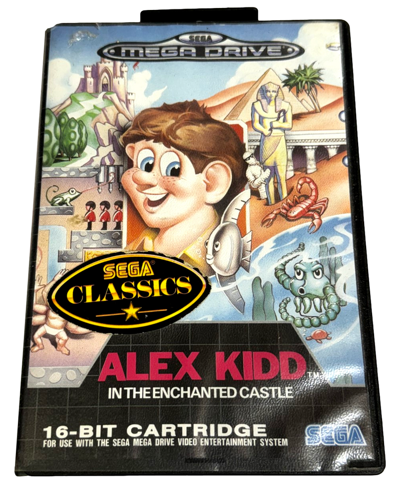 Alex Kidd in the Enchanted Castle Sega Mega Drive PAL *No Manual* (Preowned)