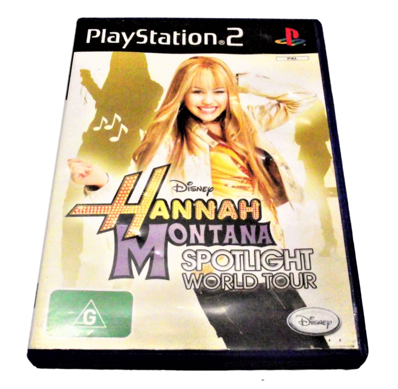 Hannah Montana Spotlight World Tour PS2 PAL *Complete* (Pre-Owned)