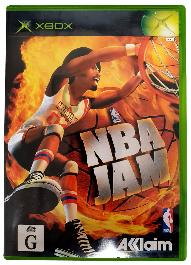 NBA Jam XBOX PAL *Complete* (Preowned)