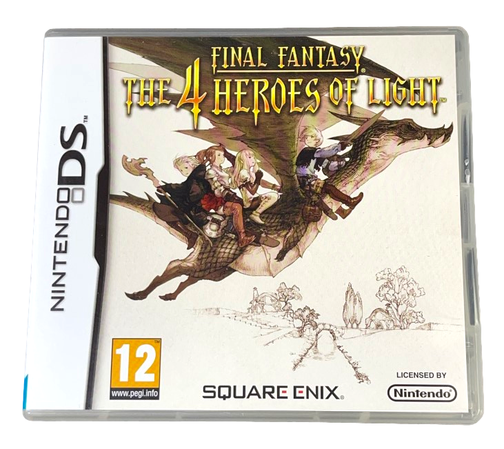 Final Fantasy The 4 Heroes of Light Nintendo DS 2DS 3DS Game *Complete* (Pre-Owned)