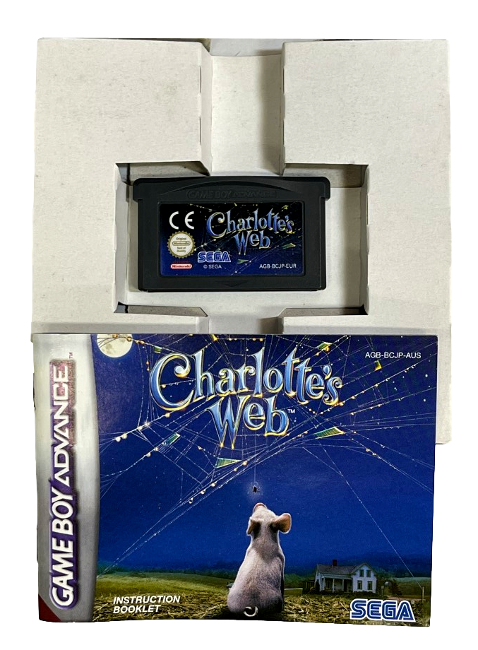 Charlotte's Web Nintendo Gameboy Advance GBA *Complete* Boxed (Pre-Owned)