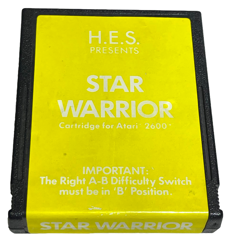 Star Warrior Atari 2600 *Cartridge Only* H.E.S.