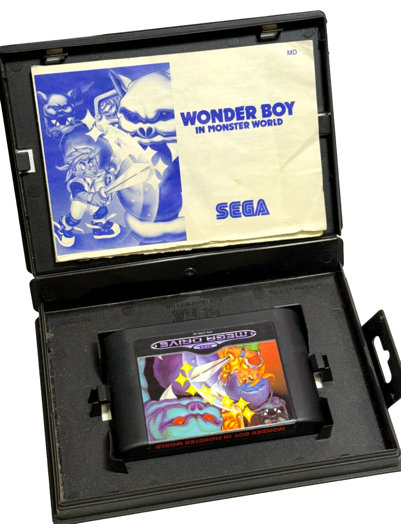 Wonder Boy in Monster World Sega Mega Drive PAL *Complete* (Preowned)