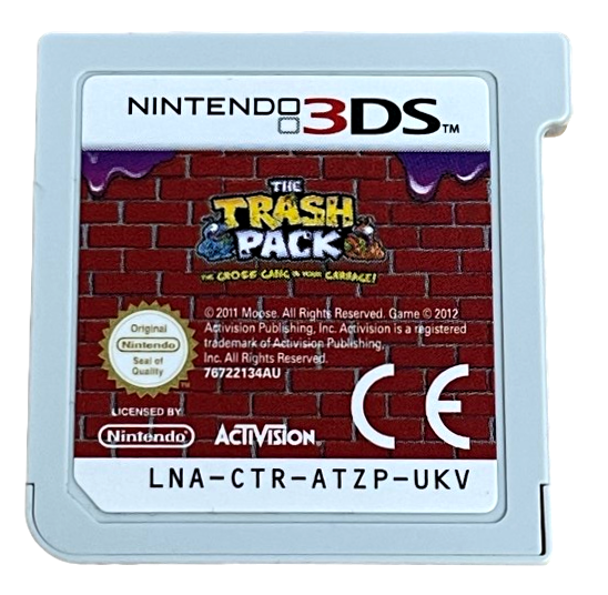 Trash Pack Nintendo 3DS 2DS (Cartridge Only) (Preowned)