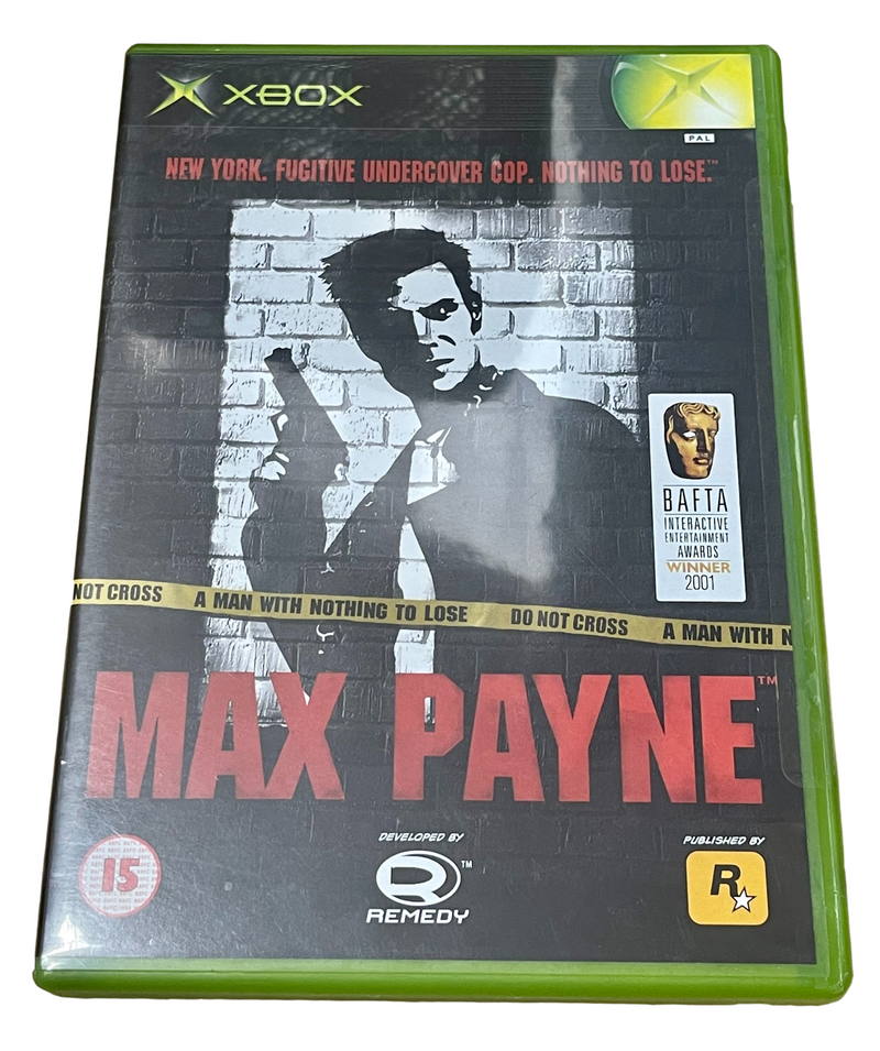 Max Payne XBOX Original PAL *Complete* (Preowned)