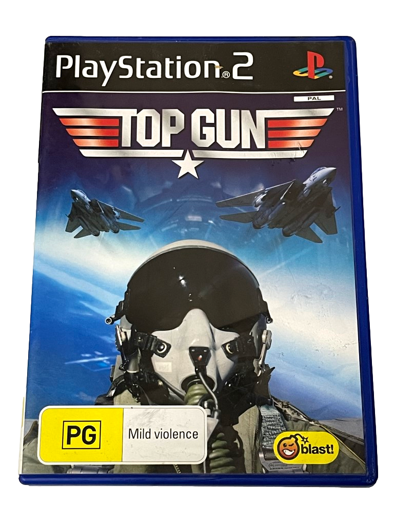 Top Gun PS2 PAL *No Manual* (Preowned)