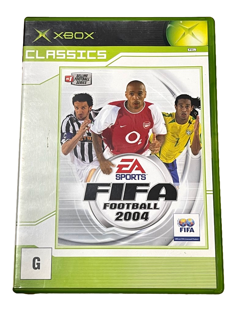 FIFA Football 2004 Xbox Original PAL (Classics) *Complete* (Pre-Owned)