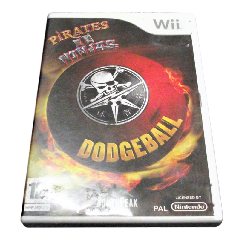 Pirates Vs Ninjas Dodgeball Nintendo Wii PAL *No Manual* Wii U Compatible (Pre-Owned)