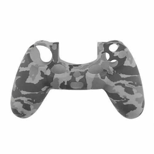 Silicone Cover For PS4 Controller Case Skin - Grey Camo - Games We Played