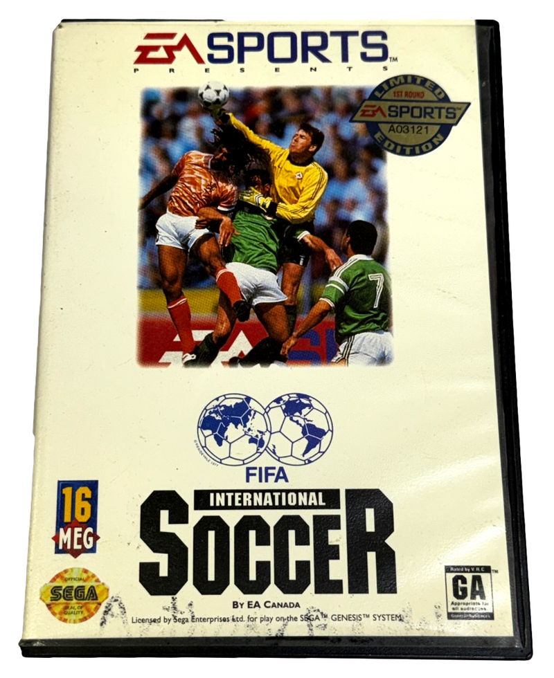 FIFA International Soccer Sega Mega Drive PAL *Complete*