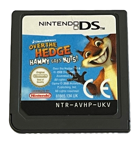 Over The Hedge Hammy Goes Nuts Nintendo DS 2DS 3DS *Cartridge Only* (Preowned)