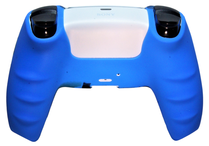 Silicone Cover For PS5 Controller Case Skin - Blue Camo - Games We Played