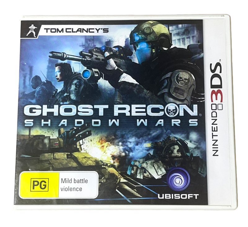 Tom Clancy's Ghost Recon Shadow Wars Nintendo 3DS 2DS Game (Pre-Owned)