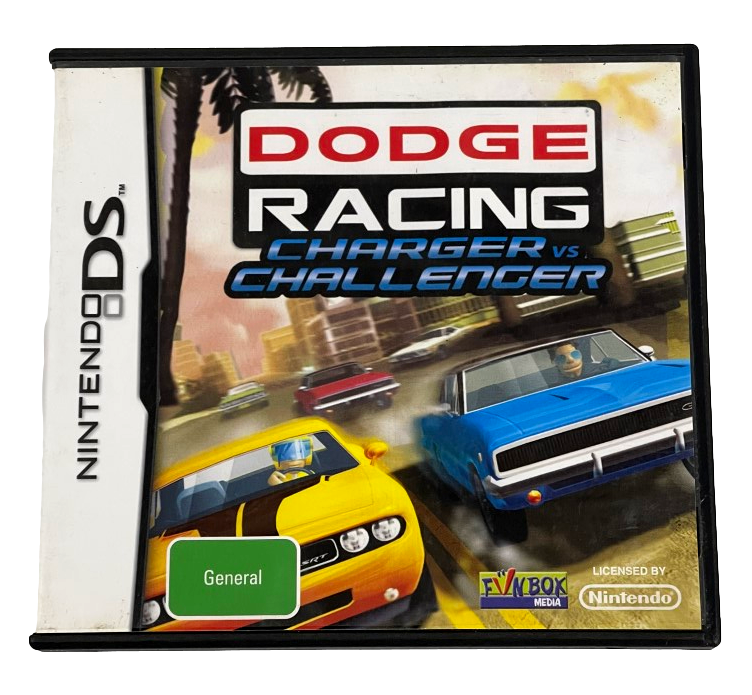 Dodge Racing Charger VS Challenger Nintendo DS 2DS 3DS Game *Complete* (Pre-Owned)