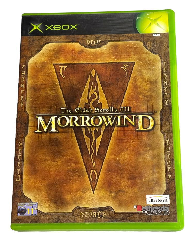 Morrowind The Elder Scrolls III Xbox Original PAL *No Manual* (Pre-Owned)