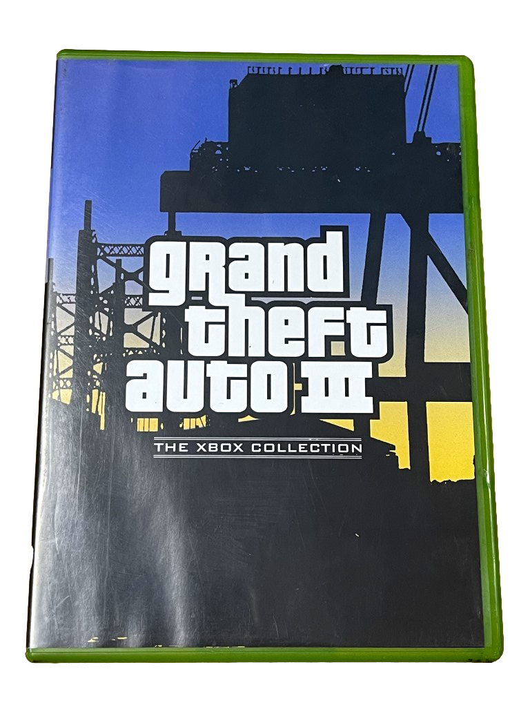 Grand Theft Auto III 3 Xbox Original PAL *Manual and Map* (Pre-Owned)