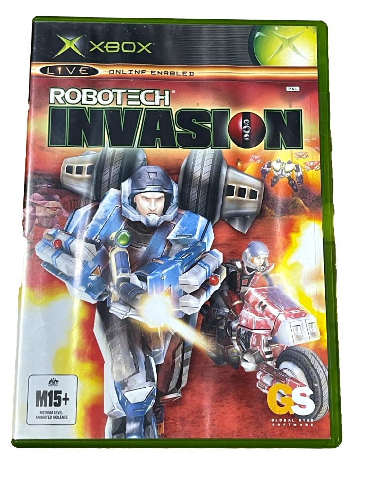 Robotech Invasion XBOX Original PAL *Complete* (Pre-Owned)