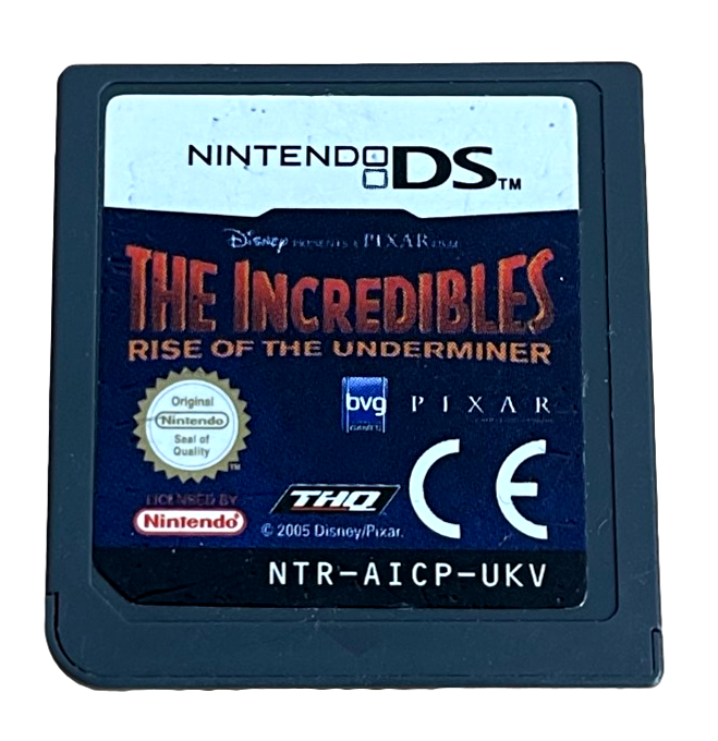 The Incredibles Rise of the Underminer Nintendo DS Game *Cartridge Only* (Preowned)