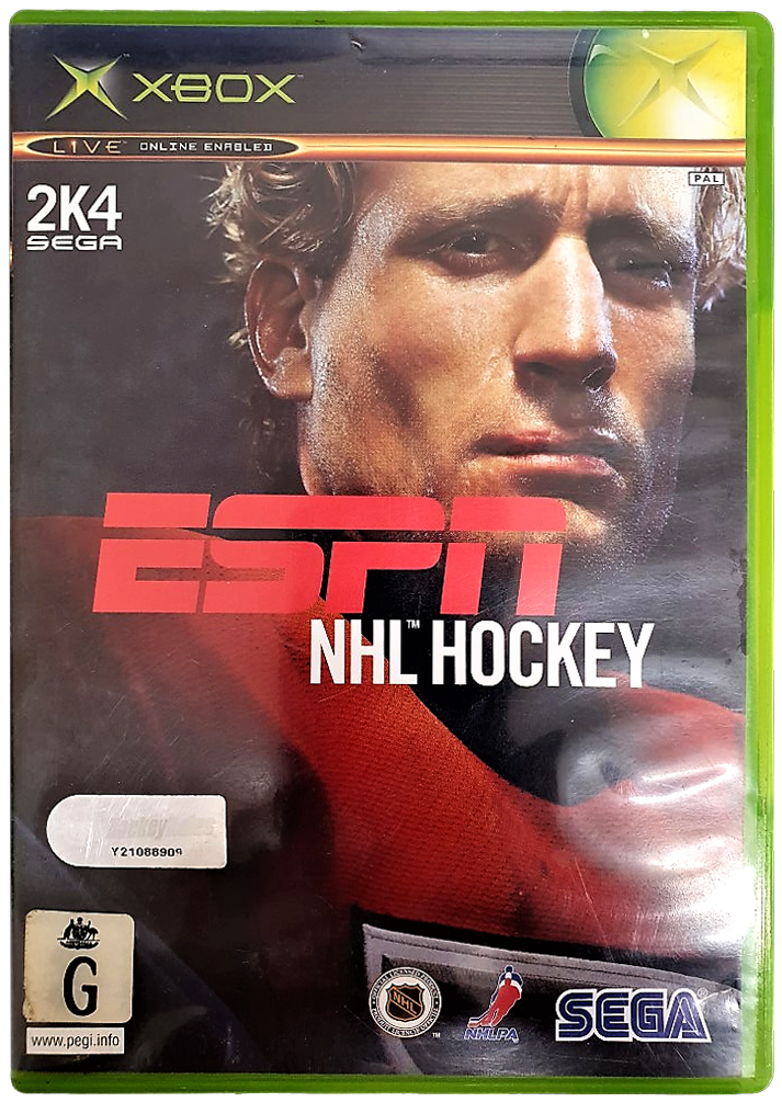 ESPN NHL Hockey XBOX Original PAL *Complete* (Preowned)