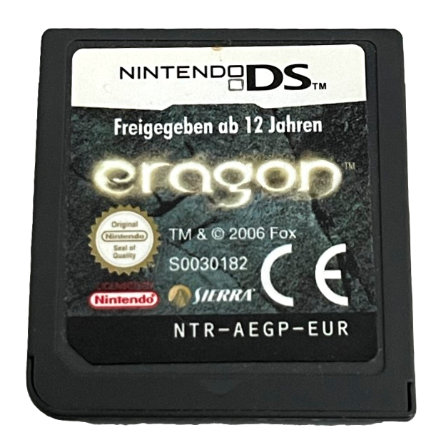 Eragon Nintendo DS 2DS 3DS Game *Cartridge Only* (Pre-Owned)