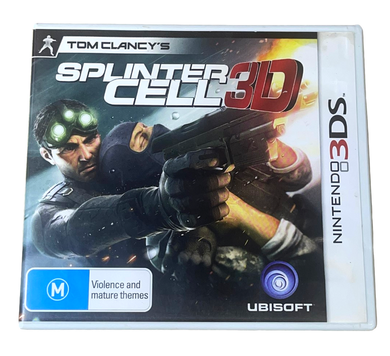 Tom Clancy's Splinter Cell 3D Nintendo 3DS 2DS Game  *Complete* (Pre-Owned)