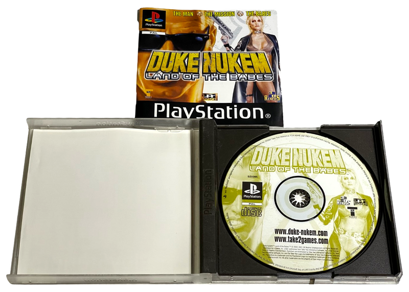 Duke Nukem Land of the Babes PS1 PS2 PS3 PAL *Complete* (Preowned)