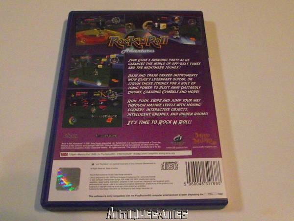 Rock N Roll Adventures PS2 PAL *Complete* (Pre-Owned)