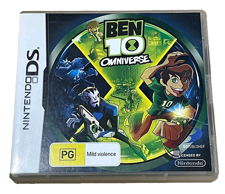 Ben 10 Omniverse Nintendo DS 2DS 3DS Game *Complete* (Pre-Owned)