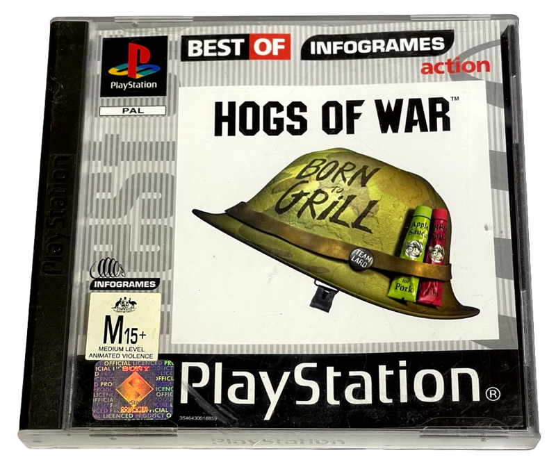 Hogs of War PS1 PS2 PS3 PAL *Complete* (Preowned)