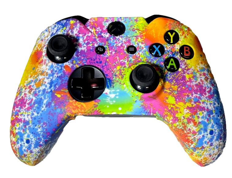 Silicone Cover For XBOX ONE Controller Skin - Paint Splatter