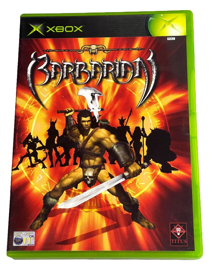 Barbarian Xbox Original PAL *Complete* (Preowned)