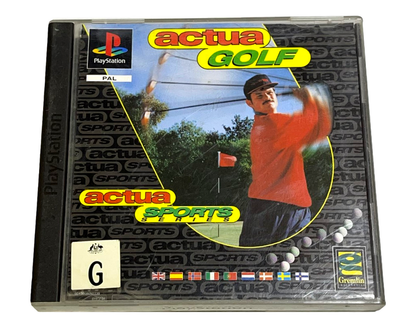 Actua Golf PS1 PS2 PS3 PAL *Complete* (Preowned)