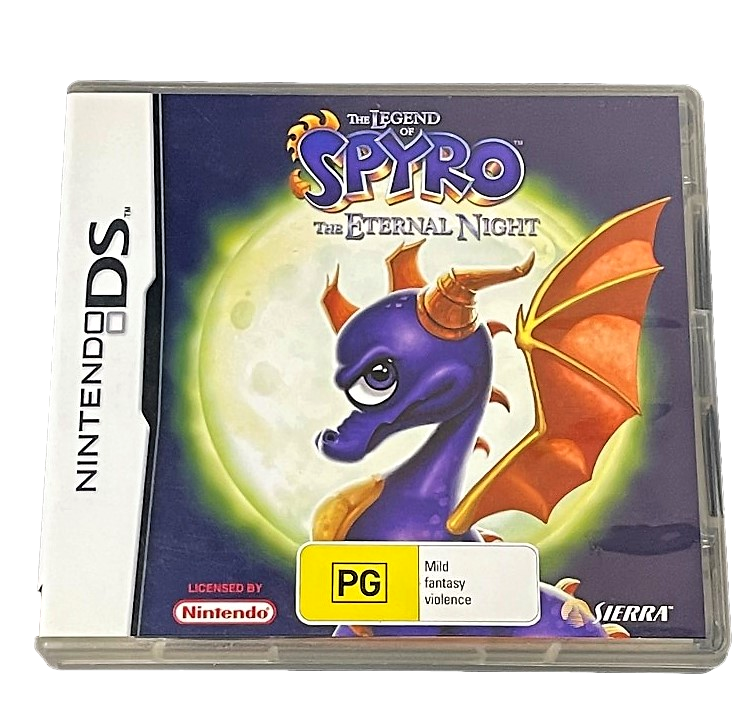Legend of Spyro The Eternal Night Nintendo DS 2DS 3DS Game *Complete* (Pre-Owned)