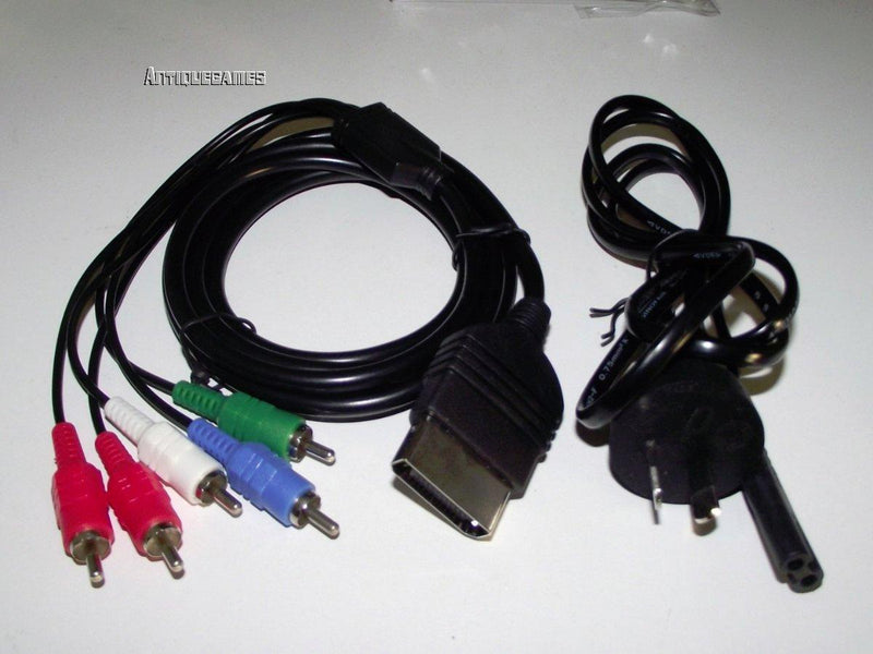 1080p HD TV Xbox Original Component AV Cable Cord and Power Cord New Classic