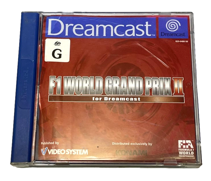 F-1 World Grand Prix II Sega Dreamcast PAL *Complete* (Preowned)
