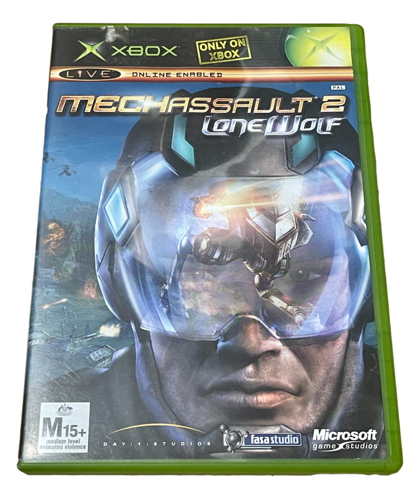 Mechassault 2 Lone Wolf XBOX Original PAL *Complete* (Pre-Owned)
