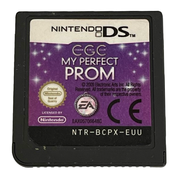 My Perfect Prom Charm Girls Club Nintendo DS 2DS 3DS Game *Cartridge Only* (Preowned)
