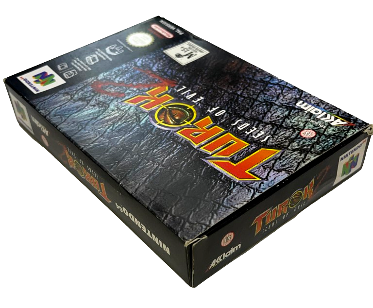 Turok 2 Seeds of Evil Nintendo 64 N64 Boxed PAL *Complete* (Preowned)