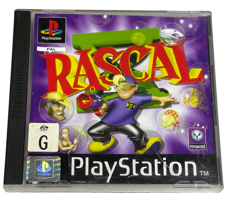 Rascal PS1 PS2 PS3 PAL *Complete*