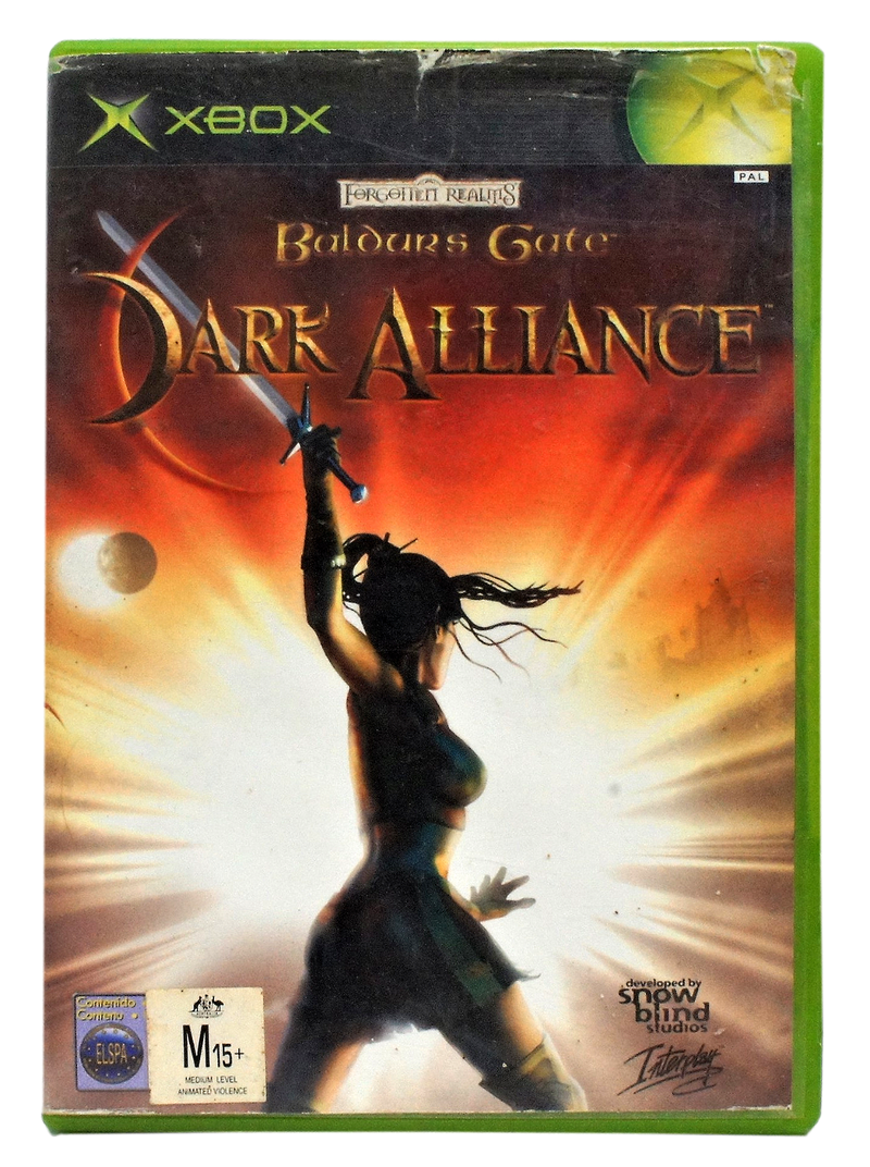 Baldur's Gate Dark Alliance XBOX Original PAL *Complete* (Pre-Owned)