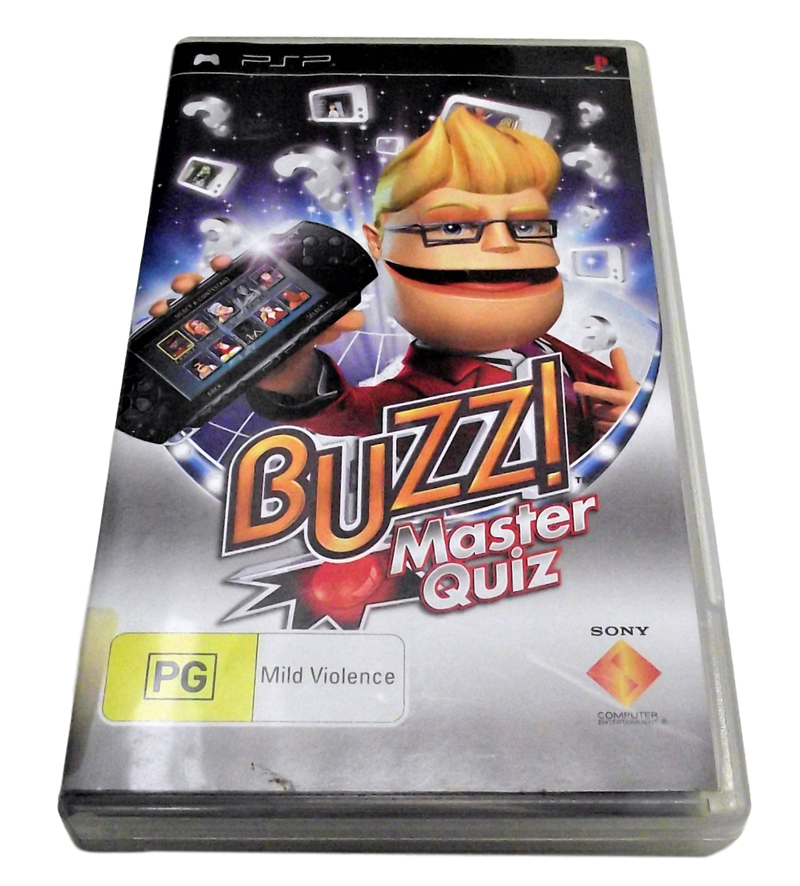 Buzz! Master Quiz Sony PSP Game (Pre-Owned)