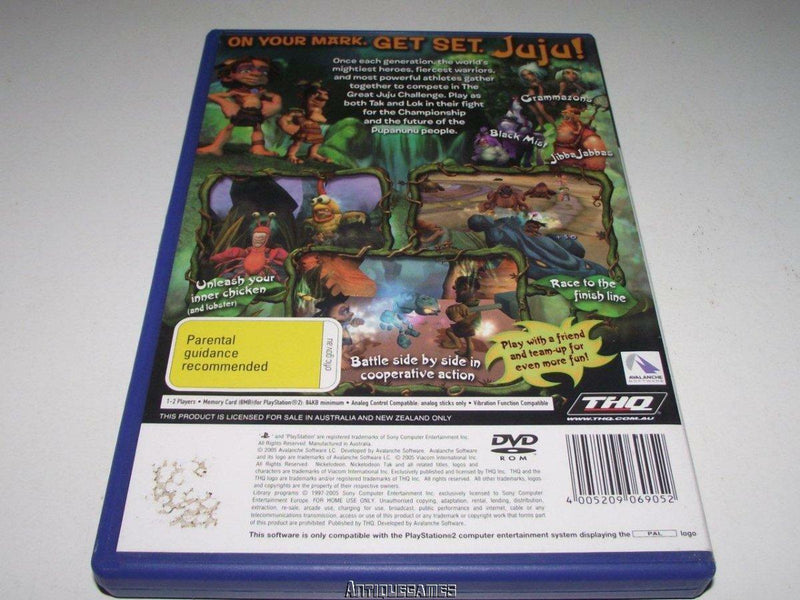 Tak The Great Juju Challenge PS2 PAL *Complete* (Pre-Owned)