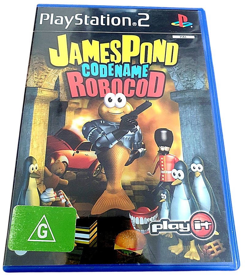 James Pond Codename Robocod PS2 PAL *Complete* (Preowned)